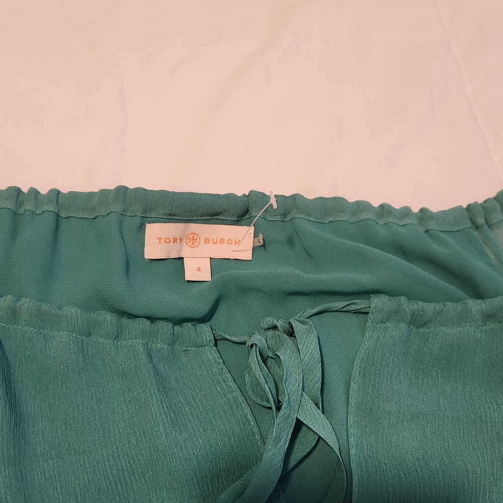 Tory Burch Tie-Neck Blouse - Picture 3 of 6
